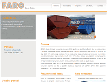 Tablet Screenshot of farozenica.com